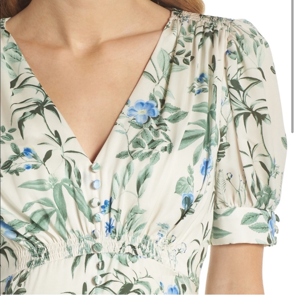Gal Meet Glam - Lauren Botanical Print Dress - Size 6